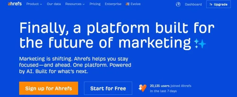 ahrefs- keyword research tool