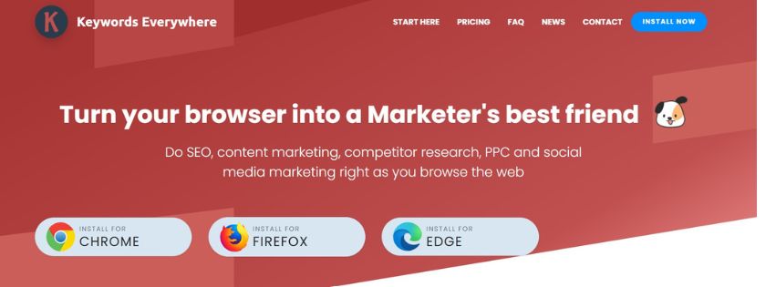 keyword anywhere- keyword research tool